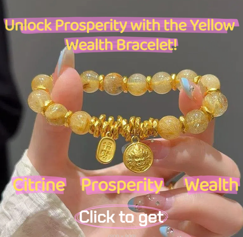 Lucky and Wealth-Attracting Crystal Bracelet