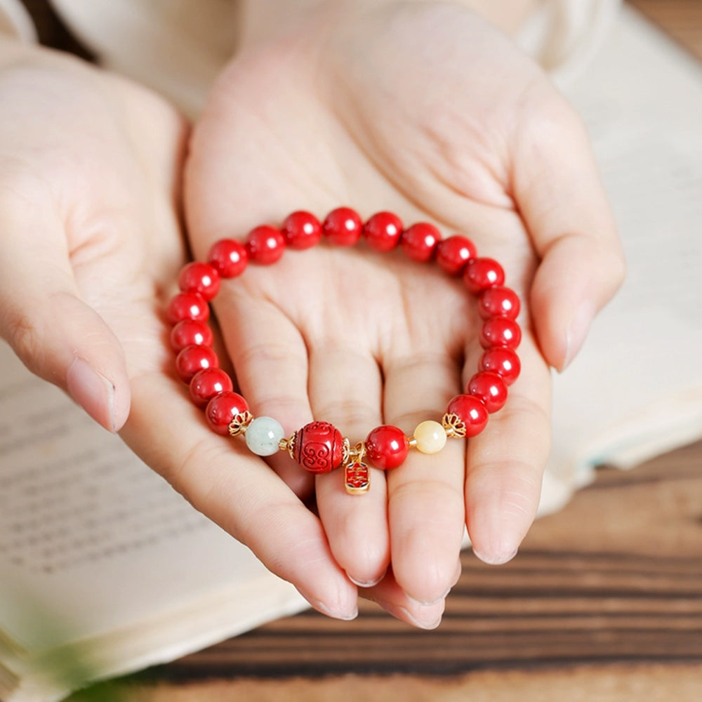 Imperial Cinnabar Protection Bracelet