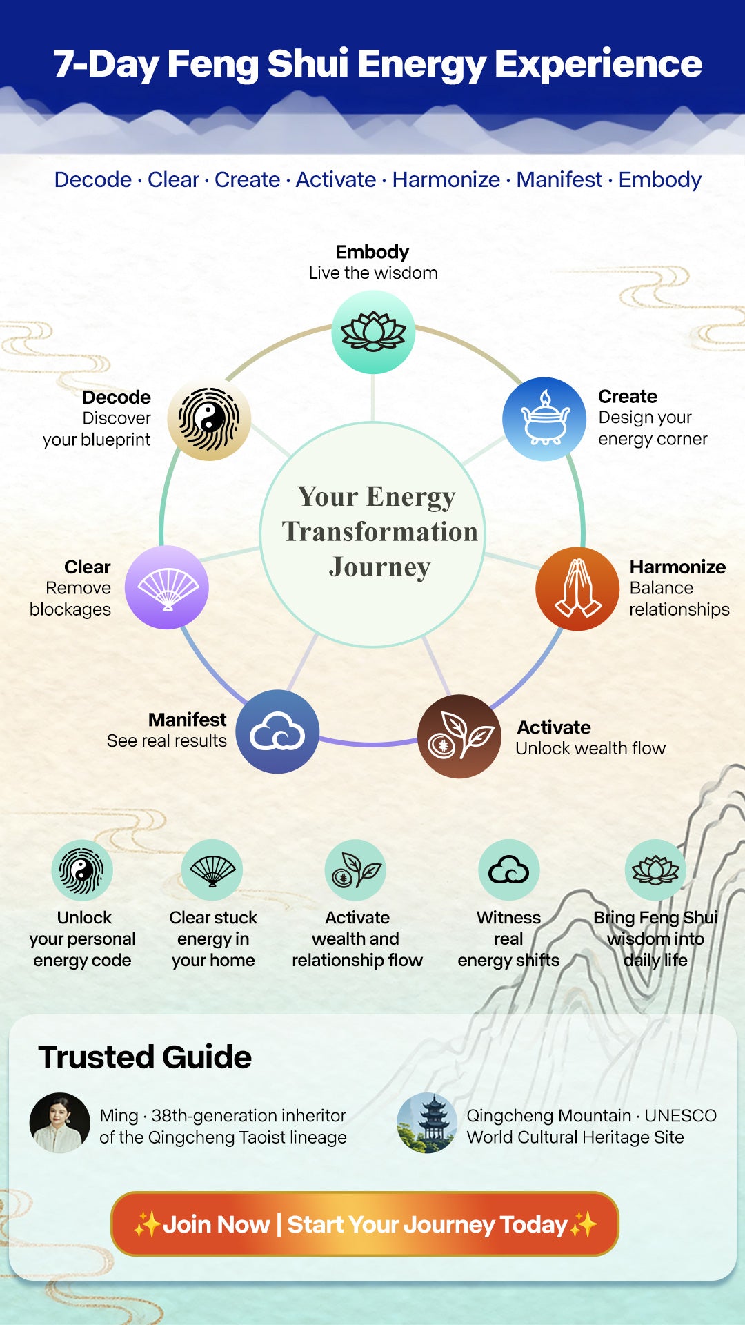 ✨ Reconnect with Balance · Transform Your Energy in 7 Days