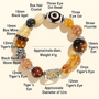 Tibetan Dzi Bead Feng Shui Bracelet